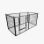 Import Dog fence pet dog fence dog cage Indoor outdoor pet metal barrier playpen pet exercise iron fence from China