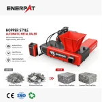 Hopper Style Automatic Aluminum Wire Scrap Baler Aluminum Wheel Scrap Press Machine