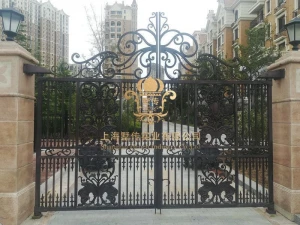 electrick motor solid steel sliding wrought iron gates  for driveways residential electric gates wrought iron garden gate designs wrought iron gate for sale