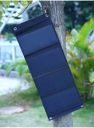 Factory direct sale 36W mobile phone tablet solar charger solar folding bag