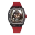 Import BONEST GATTI Men Watches Automatic Mechanical  Carbon Fiber Fluorine Rubber Strap from China