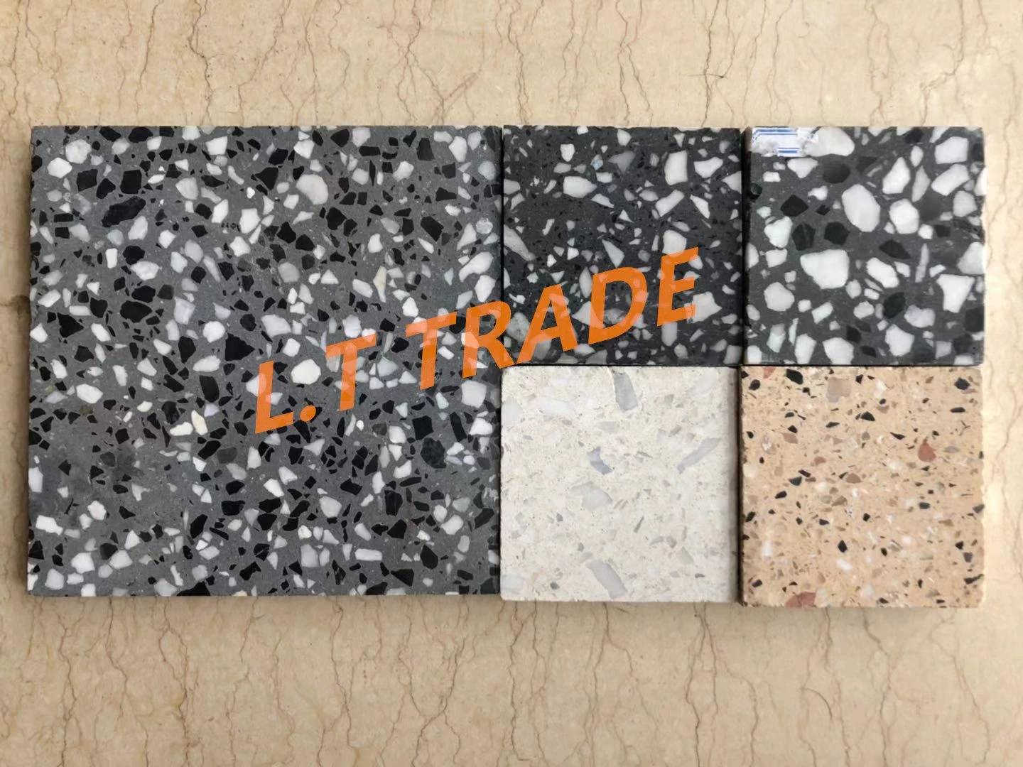 Buy Bespoke Anti-slip Terrazzo Pavers Floor Tiles For Public Floor Use