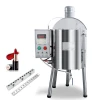 Nail Polish lipstick Filling Machine With Heating Stirring Hopper