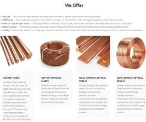 Copper wires,contact cables,copper rod, customized copper production