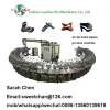 Semi-automatic Pu polyurethane shoe sole pouring banana type machine