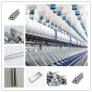 Stellite part for textile machinery