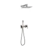 SS304 Fyeer Conceal Wall Rainfall Shower Tap with Waterfall