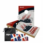 wood cornhole set toss games cornole boards with 8cornhole bags