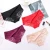 Import 089# Factory Direct Traceless Seamless Underwear Ice Silk Briefs Women  lace Panties from China