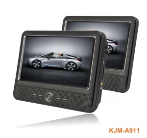 9 Inch Dual Screen Portable DVD Player From China Manufacturer