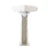 Import Bathroom white triangle CUPC certified ceramic corner pedestal porcelain freestanding sink from China