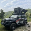 Factory Custom OEM Rectangle Hard Shell Rooftop Straight Up Tent Hydraulic Automatic Opening Waterproof 3000mm PU Outdo