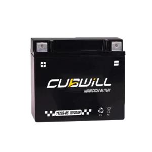 Genuine Cubwill Ytx20L-BS High Power AGM 12V Gel Motorbike 20ah Motorcycle Battery