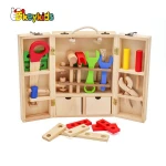 Big sale diy play kids wooden toy tool set for wholesale W03D103B