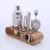 Import 10-Piece Black Bar Set Cocktail Shaker Set Stylish Bamboo Stand Home Bartending Kit with Gun Metal Bar Tools from China