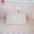 Import 100% duvet cover cotton plain woven home use baby bedding set from China