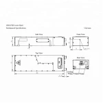 1064/532nm High-Power Industrial NS-Laser for Cutting/Machinery/Ceramics Solar Cell Scribing/Touch Panel Manufacturing