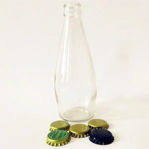 10oz ,300ml beverage use glass bottes with crown caps for storing sparkling water,soda water,mineral water,tea