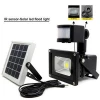 10W IR sensor LED Flood Light +Solar Panel Outdoor LED Floodlight