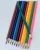 Import 12 colors colored pencil in cardboard box  wood pencil 3mm lead best pencil bright colors new design from China