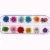 Import 12 Colours Nail 3D Art Dried Dry Flowers Wheel Gel False Nails Box-sized dried flowers 36 60 multi-format nail art accessories from China