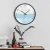 Import 12 Inch Modern Creative Minimalist Stylish Elegant Metal Horloges Wall Clock Home Wall Decor from China