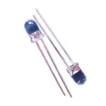 12V 5mm White color high brightness led diode with Resistor inside