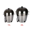 15L 25L stainless steel dim sum corn steamer cooking pot