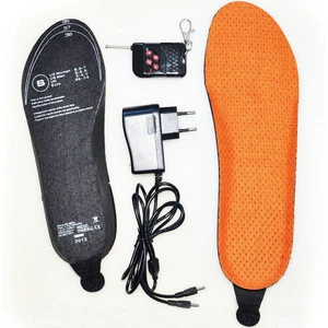 16 Years Factory Foot Warmer Rechargeable Battery Powered Heated Shoe Insole