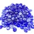 Import 17-19mm flat glass marbles  glass beads for fire pit from China