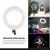 18 inch 240 LEDS Ring Light Kit Dimmable Camera Video Portrait Movie Selfie Live Photography Fill Light with Light Stand and Bag