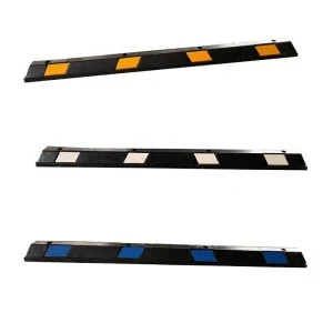 1830mm anti-slip rubber  curb parking stops