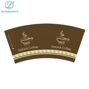 190gsm paper for  9oz cup PE coated paper fan