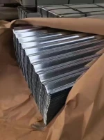 1.Corrugated Galvanized metal roofing tile Steel Sheet
