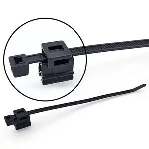 1Z322546 Cable edge clip auto cable tie stainless steel cable tie for auto and panel building industries