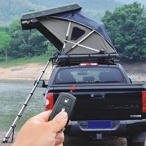 2-3 Person 4x4 Pickp Truck Smart Electric Hard Shell Car Roof Top Tent Auto Abs Mini Cooper Tent Box with Remote control
