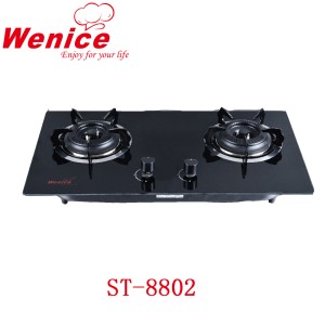 2 Burners Built-in Tempered Glass Gas Hob/Gas Stove/Cooktops