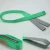 Import 2 Ton 2M Or OEM Length 60MM Width Polyester Flat 2T Webbing Lifting Sling Belt Green Color Safety Factor 8:1 7:1 6:1 from China