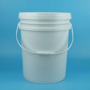 20 liter plastic pail, plastic paint container, 5 gallon pail
