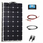 200w smil-flexible solar panel  Solar energy system for boats/home 12 v dc sol panel