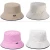 Import 2018 Fashion Double Sides Bucket Hat Custom Cotton Reversible Bucket Sun Hat Cap Fishing Hat from China