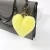 Import 2018 hot multicolor heart-shaped artificial hair tourism memorial womens keychain from China