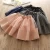 Import 2018 hot new products japan leather kids girls wearing ruffled skirt with OEM service from China