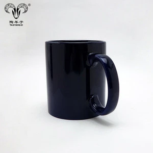 2018 Hot Sale Customized Printing Logo 11oz White Coffee Ceramic Cups and Mugs