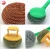 Import 2018 New design dish washing PET wire  mesh scourer/ nylon cleaning mesh scrourer from China