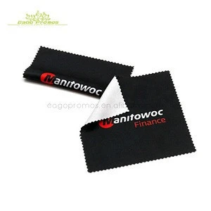 2019 Custom Laptop Mobile Phone Microfiber Screen Cleaning Cloth with Embossing Printing