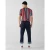 Import 2019 hot sale block color 100 cotton round collar short sleeve vertical striped T shirt for men in summer from China