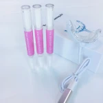 2020 approved whitening kits Teeth Whitening Kit whitening teeth machine with 3 Piece pink whitening pen