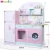 Import 2020 New Arrival funny wooden toddler kitchen playsets with refrigerator AT11117 from China