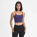 2020 New Design Crop Tops Wholesale Stringer Tank Top Women Apparel Manufacture